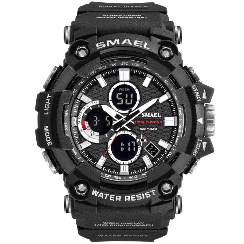 Men's  Sports Watches Top Brand Luxury Military Quartz Watch Men Waterproof 50M Shock  Digital Whats Relogio Masculino - SJB-DIAMOND ELITES