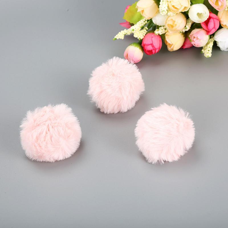 Cat Toys Cute Funny Stretch Plush Ball Cat Training Educational Toy Color Grinding Claw Filled Cotton Rabbit Fur Ball Cat Toys Soft Plush Scratching Balls Interactive Toys for Indoor Cats Kitten Stevvex