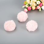 Cat Toys Cute Funny Stretch Plush Ball Cat Training Educational Toy Color Grinding Claw Filled Cotton Rabbit Fur Ball Cat Toys Soft Plush Scratching Balls Interactive Toys for Indoor Cats Kitten Stevvex
