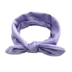 Baby Solid Bowknot Hairband Cute Soft Head Elastic Headband Princess Cute Headband Headwear Hair Accessories For Girls