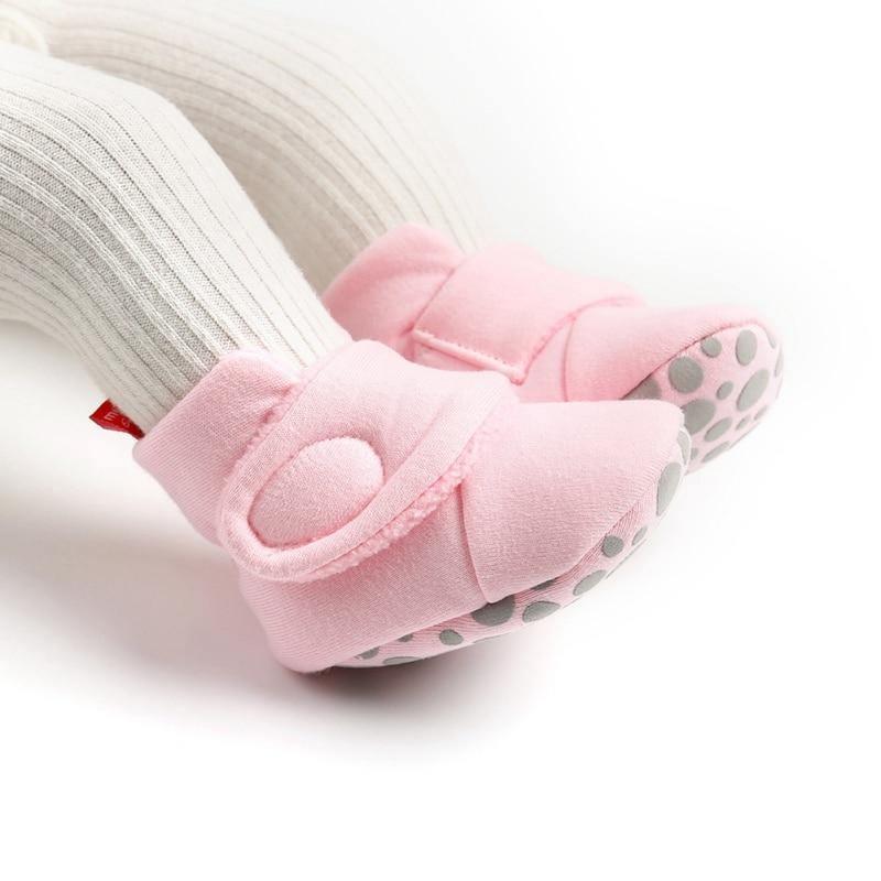 Winter Toddler Newborn Baby Crawling Shoes Boy Girl Slippers Prewalker Anti-slip Warm Infant Shoes Stevvex
