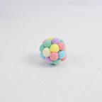 Fashion New Plush Pet Toy Cat and Dog Self-Hey Funny Cat Bite-Resistant Toy Ball Cute Funny Interactive Toy Balls For Cats Multicolor Toy Balls For Cat Stevvex