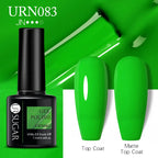 UR SUGAR 7.5ml Nude Glitter Color Gel Nail Polish Winter Warm Color Series Semi-permanent Varnish Professionals Manicure