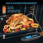 INKBIRD Digital Meat Thermometer With 2 External Probes IHT-2PB Backlight Display 2 Sec Instant Readout Bluetooth Rechargeable Lootquake LLC