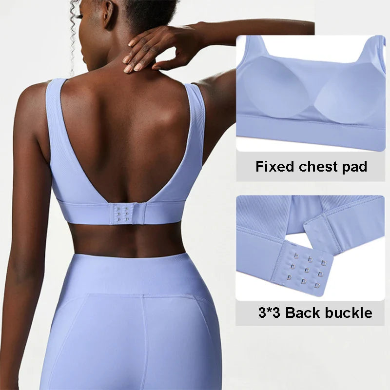 FlexFit Women's Breathable Sports Bra
