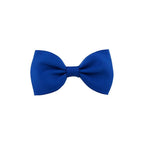 Colorful Mini Bow Tie Hair Clip Small Sweet Solid Ribbon Bow Safety Hair Clips Hairpins Baby Girl Hair Accessories