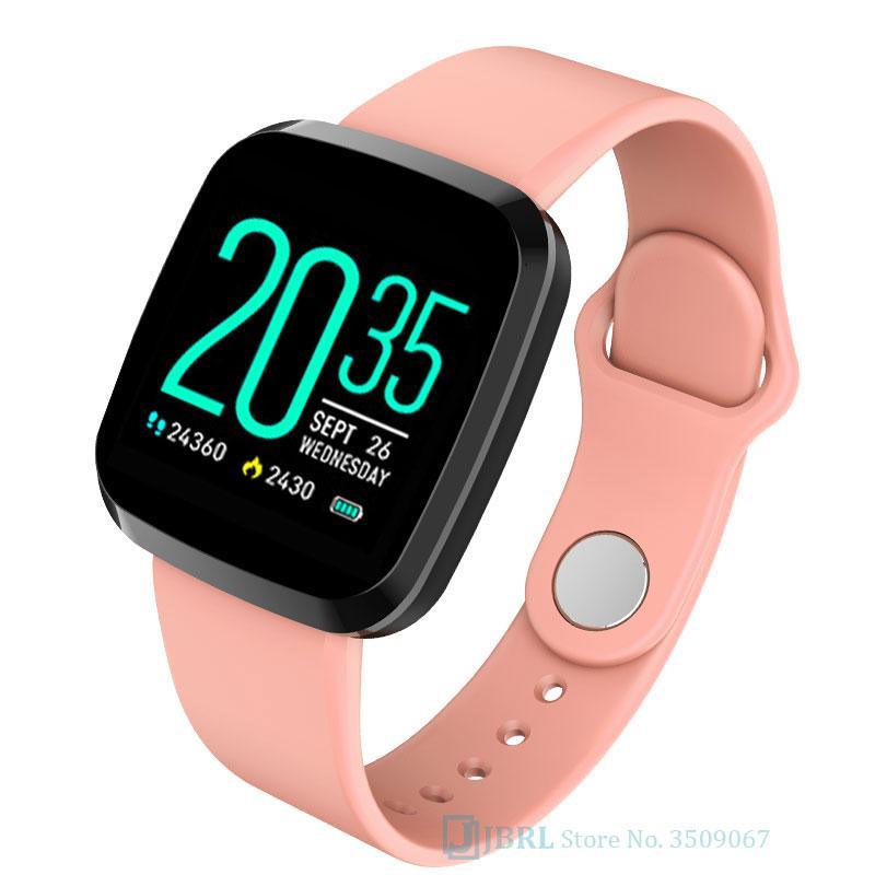 STEVVEX  LATEST Smart Watch Women Men Smartwatch For Android IOS Electronics Smart Clock Fitness Tracker Silicone Strap Smart-watch Hours - SJB-DIAMOND ELITES