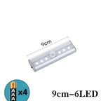 LED Night Light Motion Sensor Wireless USB Rechargeable Night lamp For Kitchen Cabinet Wardrobe Wall Lamp Mobile Lamp With Sensors - SJB-DIAMOND ELITES