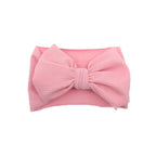 Baby Girls Headband Toddler Big Bow Hairband Cute Solid Stretch Turban For Baby Girls