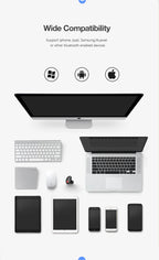 Neckband Bluetooth Speakers 12H music Wireless Wearable Speaker True 3D Stereo Sound Portable Personal Speakers with microphone Lootquake LLC