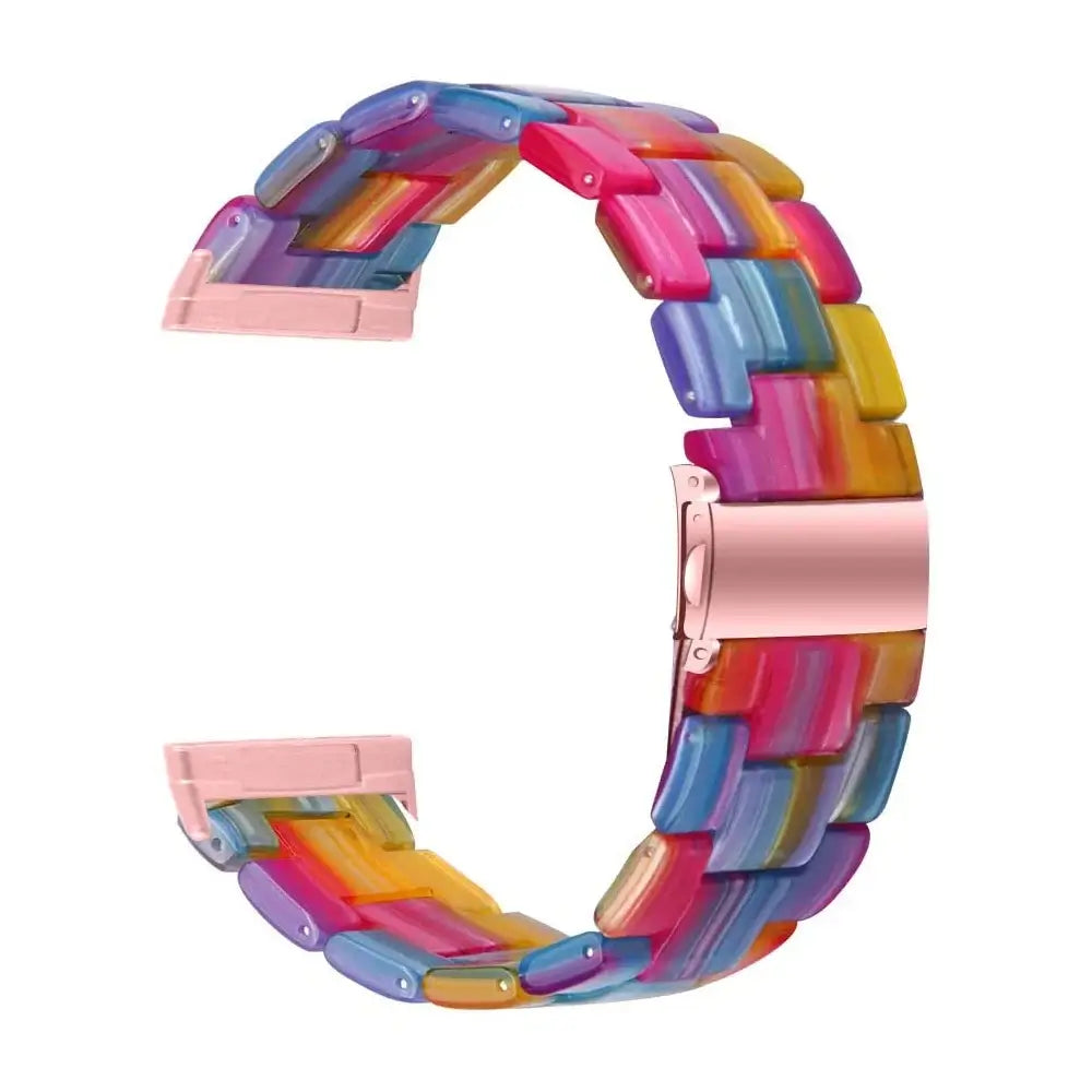 Fitbit Versa & Sense Resin Band - Stylish Straps for Sense - SJB-DIAMOND ELITES