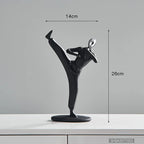 Abstract Sculpture Human Figurines Modern Home Decoration Resin Character Statue Living Room Office Bookshelf Decor Accessories