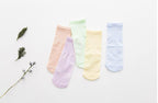 Comfortable Dot Kids  5 Pair Socks Summer Thin Soft Breathable Cotton Fashion Baby Socks Toddler Girls