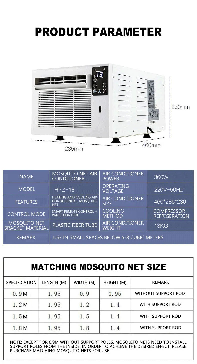 Home Air Conditioner aire acondicionado Pet Protable Air Conditioning Machine Small Air conditioners Lootquake LLC