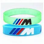 Hologram Bracelet ///M Sport M Power Black White Silicone Wristband Bangle for Auto Club Fans M3 M5 M6 3/5/7 Series - SJB-DIAMOND ELITES
