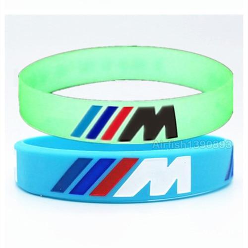 Hologram Bracelet ///M Sport M Power Black White Silicone Wristband Bangle for Auto Club Fans M3 M5 M6 3/5/7 Series - SJB-DIAMOND ELITES