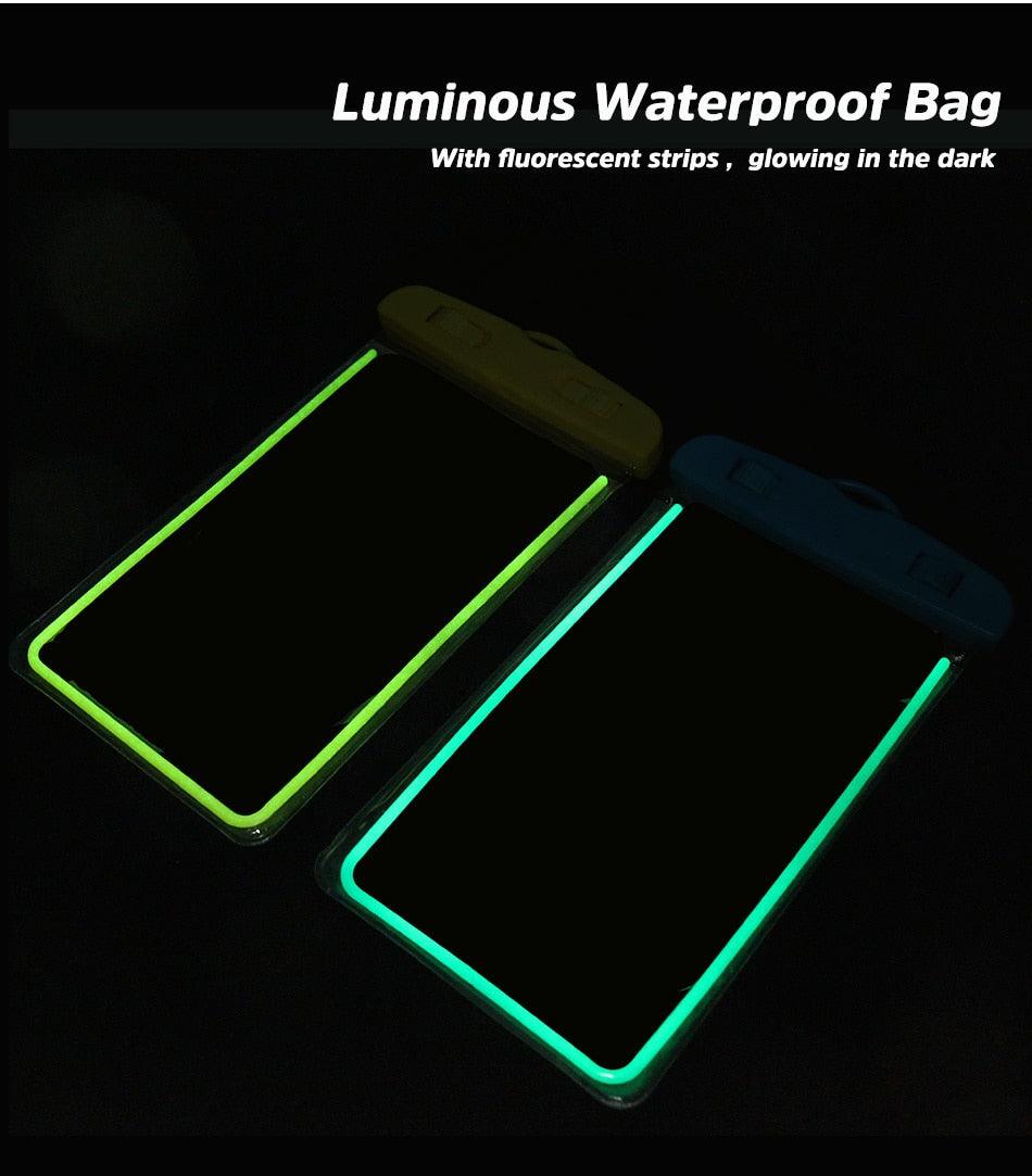 Swimming Bags Waterproof Phone Case Water proof Bag Mobile Phone Pouch Cover for iPhone 12 Pro Xs Max XR X 8 7 Phone Case Bag With Lanyard Compatible with iPhone Stevvex