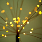 Modern Garden Luxury LED Solar Waterproof Lamp In Shape Of Tree Fireworks With Copper Wires - SJB-DIAMOND ELITES