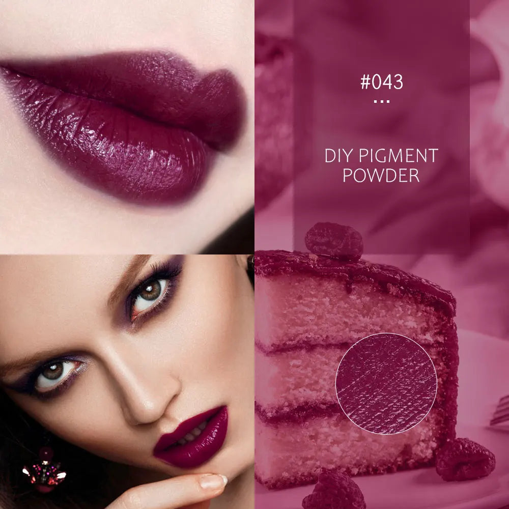 32 Colors Makeup Lip Stick Powder Long Lasting Lip Gloss Cosmetic Pigment DIY Lip Gloss Powder Material Lip Glaze Pigment Lootquake LLC