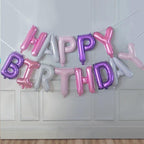 13pcs Luxury Happy Birthday Decoration Balloons Rose Gold Letter Foil Ballons Birthday Party Decorations Globos Balony Anniversaire For Birthdays and Celebrations - SJB-DIAMOND ELITES