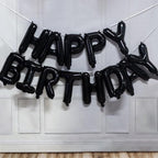 13pcs Luxury Happy Birthday Decoration Balloons Rose Gold Letter Foil Ballons Birthday Party Decorations Globos Balony Anniversaire For Birthdays and Celebrations - SJB-DIAMOND ELITES