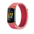 Fitbit Charge 5 6 Nylon Velcro Band - Durable Comfortable Strap - SJB-DIAMOND ELITES