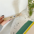 Simple Wood Compress Sawdust Phone Case For iPhone 14 13 Pro Max 12 11 X XR XS 6 7 8 Plus Solid Shockproof Breathable Cover Ultra Thin Full Body Dustproof Anti Fingerprint Scratch-Resistant Case iPhone Stevvex