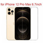 10 Pieces Tempered Glass For iPhone 11 Pro Max 6 6s 7 8 Plus 5 5s SE 2020 Screen Protector Film For iPhone 12 Pro X XS Max XR 4s Shatterproof Tempered Glass for iPhone Stevvex