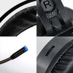 Luxury Gaming Headset with Microphone 3.5mm  Wired Earphone  Surround Sound Game Headphone for PC Gamer Computer Laptop Xbox - SJB-DIAMOND ELITES