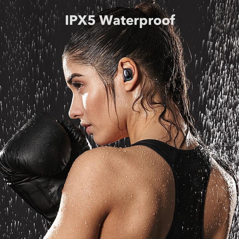 Luxury Earbuds Wireless Bluetooth Earphones Touch Control Stereo Cordless Headset For Android and IOS Smart Phone Headphones With Charging Box - SJB-DIAMOND ELITES