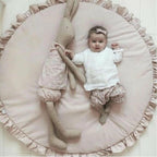 Baby Toys Mat Kids Rug Baby Play Mat Newborn Padded Children' Mat Soft Cotton Crawling Mats Round Carpet Room Decor For Baby