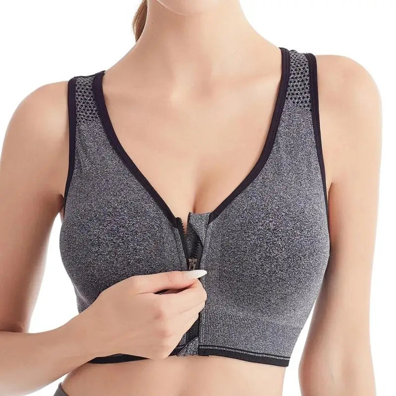 ZipFit Seamless Shockproof Bralette - Breathable Comfort - SJB-DIAMOND ELITES