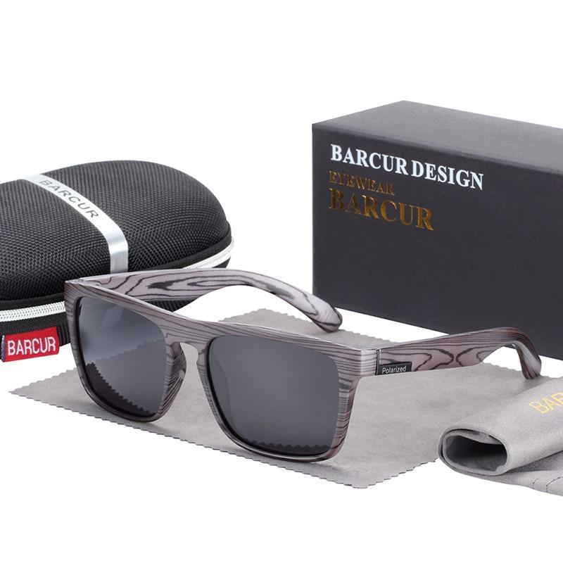 Luxury Polarized Imitation Wood Sunglasses for Men and Women  Retro Sunglasses Fashion Retro Style  Oculos de sol - SJB-DIAMOND ELITES