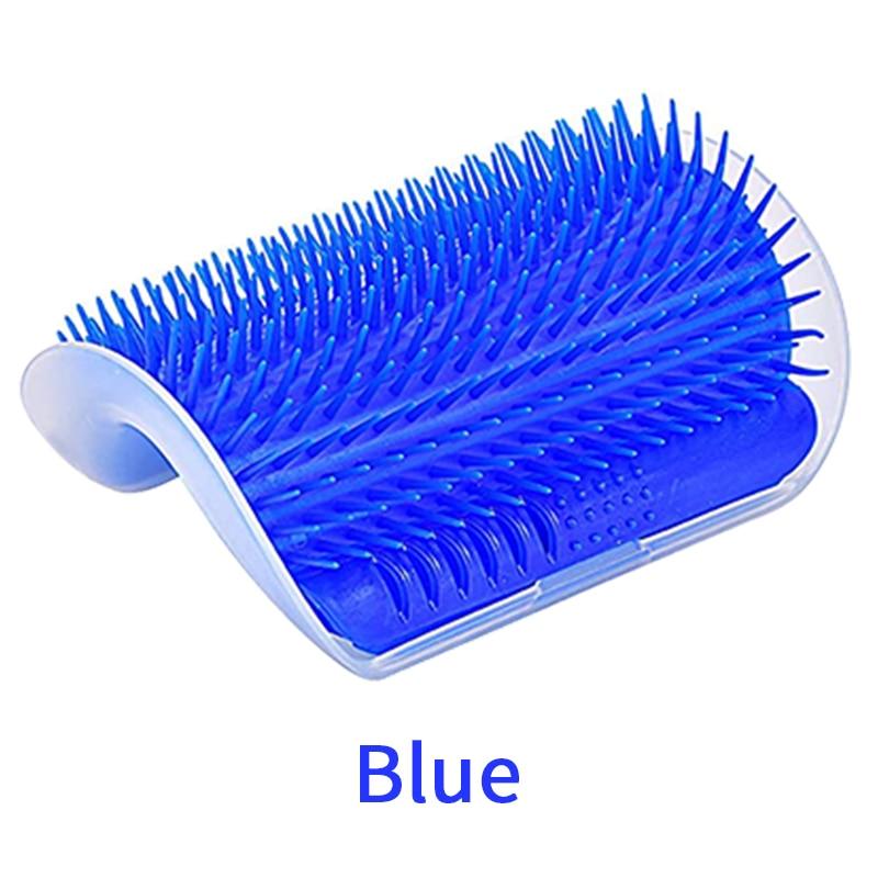 Massager for Cats Pet Products Pets Goods Brush Remove Hair Comb Grooming Table Dogs Care Accessories Things Strip  Soft Cat Massage Brushes Wall Mounted Scraper for Kitten Stevvex