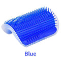 Massager for Cats Pet Products Pets Goods Brush Remove Hair Comb Grooming Table Dogs Care Accessories Things Strip  Soft Cat Massage Brushes Wall Mounted Scraper for Kitten Stevvex