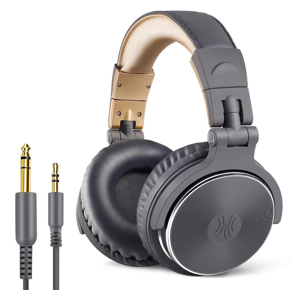 Professional Studio Headphones DJ Stereo Headphones Studio Monitor Gaming Headset 3.5mm 6.3mm Cable For smart phones and PCs - SJB-DIAMOND ELITES