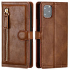 Luxury Leather Flip Wallet Case For iPhone 14 13 12 11 Pro MAX  X XS XR Card Holder Stand Cover Retro Brown Card Holder Slots Pocket Case PU Leather Magnetic Closure Kickstand Shockproof Flip Case Stevvex