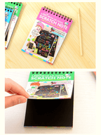 Kids Drawing Toys Scratch Paintings Magic Art Drawings Baby Educational Magic Books Child Birthday Gifts - SJB-DIAMOND ELITES