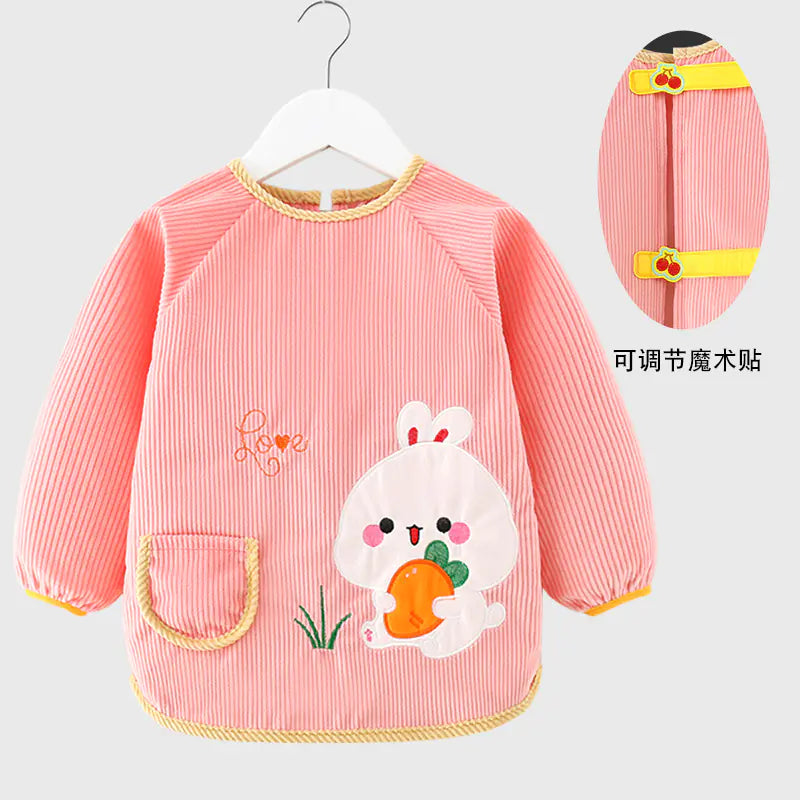Waterproof Bib for Boys - Stylish Reversible Design Pi-Mart