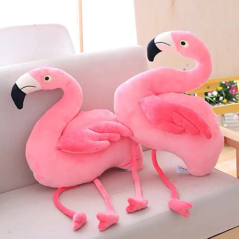 Flamingo Plush Toy - Cute Doll Decor and Pillow Pi-Mart