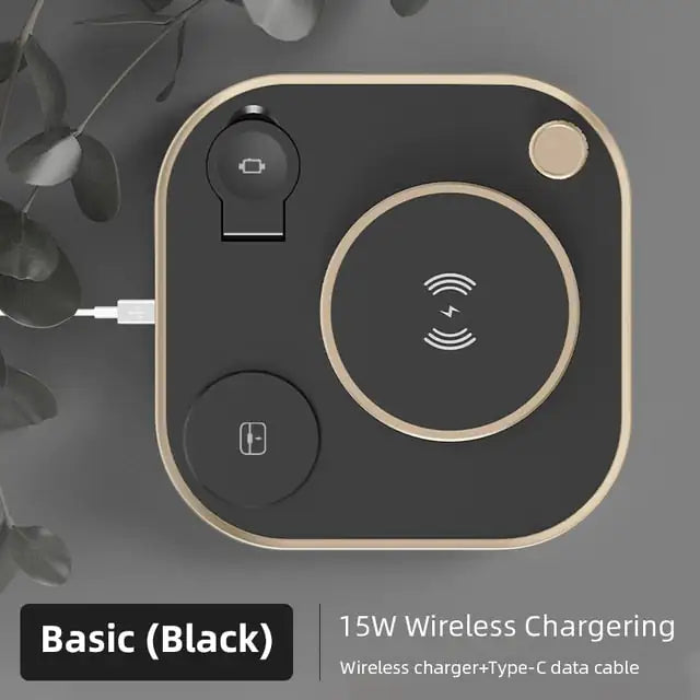 15w Fast 3 In 1 Wireless Charger Lamp Pi-Mart