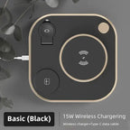 15w Fast 3 In 1 Wireless Charger Lamp Pi-Mart