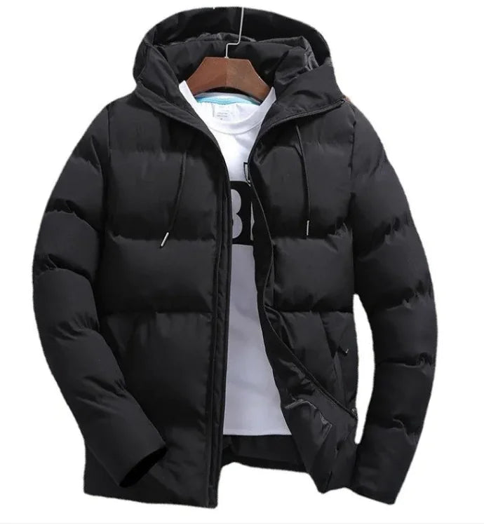 Men's Cotton Padded Hooded Jacket Pi-Mart