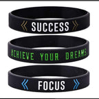 Silicone Wristband Rubber Band Motivational Bracelet For Men And Women Perfect Gift Jewelry Cool Style - SJB-DIAMOND ELITES