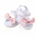 Baby Kids Girls Non-Slip Bowknot Sandals Cute Elegant Girl Shoes Newborn Infant First Walkers Stevvex