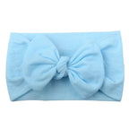 Newborn Toddler Baby Girls Head Wrap Rabbit Big Bow Knot Turban Headband Hair Accessories Baby