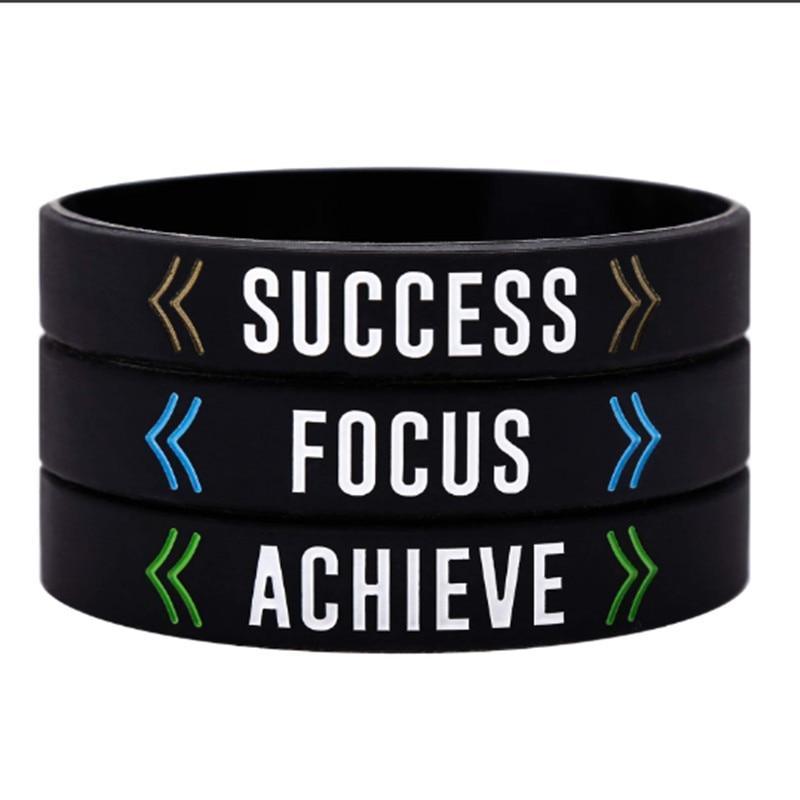 Silicone Wristband Rubber Band Motivational Bracelet For Men And Women Perfect Gift Jewelry Cool Style - SJB-DIAMOND ELITES
