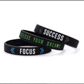 Silicone Wristband Rubber Band Motivational Bracelet For Men And Women Perfect Gift Jewelry Cool Style - SJB-DIAMOND ELITES