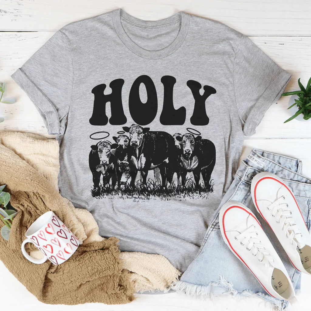 Holy Cow Tee Peachy Sunday
