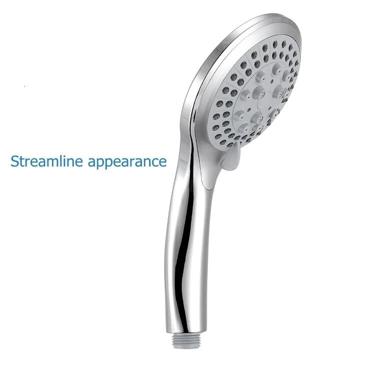 High Pressure Shower Head 5 Settings Handheld Shower Heads Spray With 5 FT Hose Pi-Mart